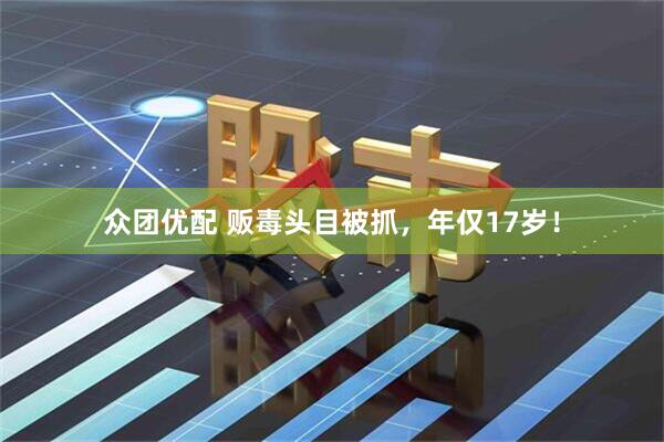 众团优配 贩毒头目被抓，年仅17岁！